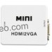 Mini convertidor de hdmi a vga HD38