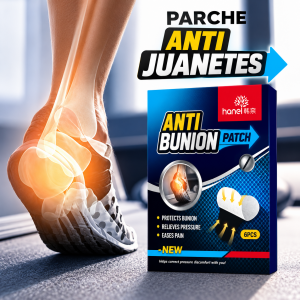 Parches protectores para juanetes por mayoreo. Diseñados para ayudar a reducir el roce del calzado y brindar protección localizada al pie.