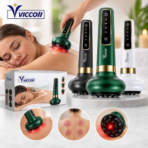 Masajeador eléctrico con ventosa y succión para masaje corporal, práctico, portátil y fácil de usar- por mayoreo 