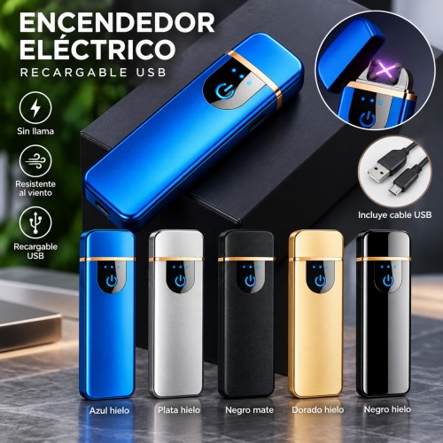 Encendedor Plasma con Diseño Elegante y Recargable- Por mayoreo Encendedor Plasma con Diseño Elegante y Recargable- Por mayoreo