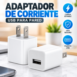 Adaptador de corriente para laptop con conectores intercambiables de 70W, diseñado como una opción práctica para alimentar diferentes computadoras portátiles compatibles.