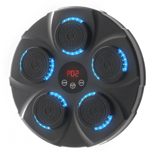 Máquina de boxeo inteligente con música, diseñada para entrenamiento en casa, ejercicio cardiovascular y práctica de reflejos- Por mayoreo 