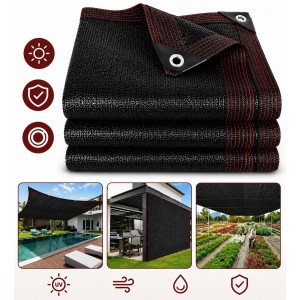 Malla sombra para invernaderos, patios, terrazas, balcones, cocheras, azoteas y estructuras exteriores. Ideal para protección solar- Por mayoreo 