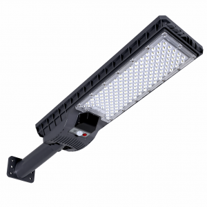 Lámpara solar para calle de 600W con sensor de movimiento, diseñada para iluminación exterior en calles, patios, jardines, entradas- Por Mayoreo 17282-6