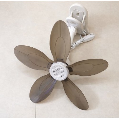 Ventilador de techo con cable de 5 aspas, ideal para refrescar habitaciones y espacios pequeños- Por Mayoreo 17327-1