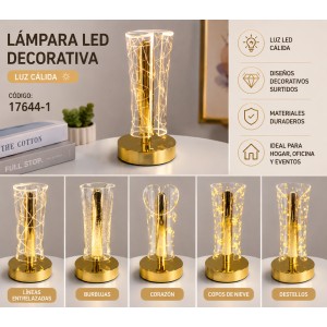 Mini Lámpara LED Táctil de Noche para Dormitorio ideal para hogar- Por mayoreo 