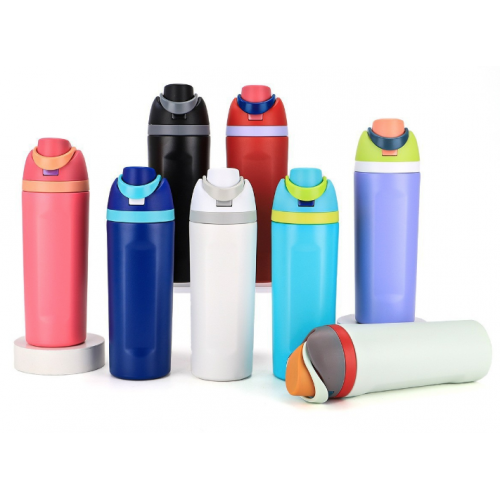 Botella térmica de gran capacidad de 1000ml con diseño moderno y tapa de apertura rápida- Por mayoreo 
