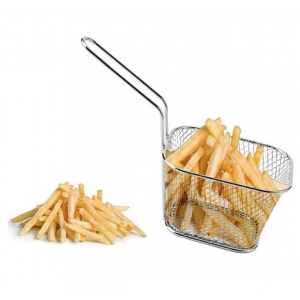 Mini Cesta Freidora Multifuncional canastilla para Frituras Resistente y Práctica para Papas, Snacks y Aperitivos- por mayoreo 