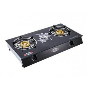 Parrilla de gas de 2 quemadores con diseño compacto ideal para preparar alimentos de forma práctica en casa-  Por mayoreo