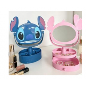 Espejo de maquillaje con diseño tierno de animalito, ideal para tocador, recámara, escritorio o regalo- por mayoreo 