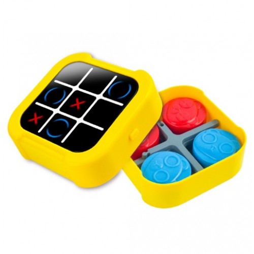 Juego de gato 3 en raya con diseño sensorial tipo Pop It, ideal para reducir el estrés y estimular la concentración.  por Mayoreo DP-12057