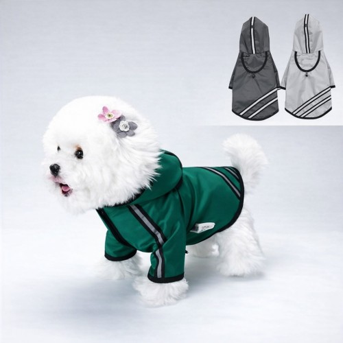 Impermeable para perros con capucha, ideal para proteger a tu mascota de la lluvia y el frío. Fabricado en material ligero, resistente al agua Talla L. Por Mayoreo DP-12077 Impermeable para perros con capucha, ideal para proteger a tu mascota de la lluvia y el frío. Fabricado en material ligero, resistente al agua Talla L. Por Mayoreo DP-12077