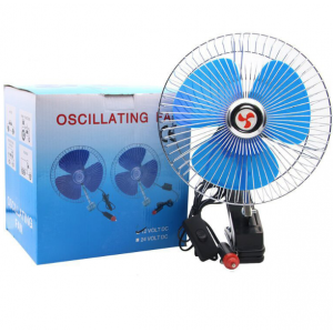 Ventilador portátil de 8 pulgadas ideal para auto, escritorio, cabina, camioneta o espacios pequeños- Por Mayoreo 