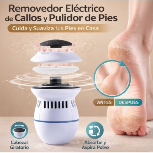 Removedor Eléctrico de Callos y Pulidor de Pies Portátil Recargable – Cuidado Personal – Por Mayoreo KS-38