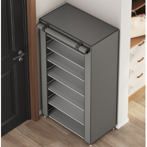 Mueble Zapatero Compacto de Varios Niveles con Diseño Cerrado puerta enrollable para organizar- Por mayoreo
