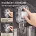 Estante organizador de pared que se fija con ventosa, ideal para baños, cocina, lavandería o cualquier espacio. por Mayoreo  P-12195 