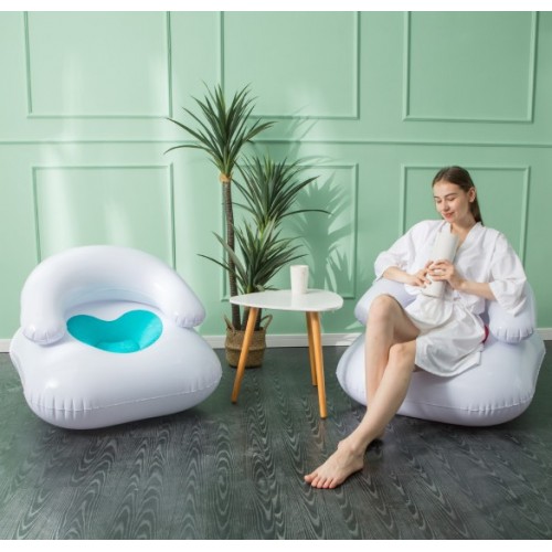 Sofá Inflable Redondo Tipo Puff con Respaldo y Cojín Corazón – Descanso Moderno – Por Mayoreo SL-008 Sofá Inflable Redondo Tipo Puff con Respaldo y Cojín Corazón – Descanso Moderno – Por Mayoreo SL-008