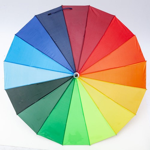 Sombrilla de Arcoiris Grande, Sombrilla de Arcoíris de 22 Pulgadas, Diferentes Colores y Diseños, MAYOREO. 
