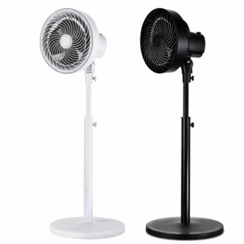 Ventilador de pedestal ajustable con gran flujo de aire y bajo consumo eléctrico de 12 pulgadas. Por Mayoreo VEN46