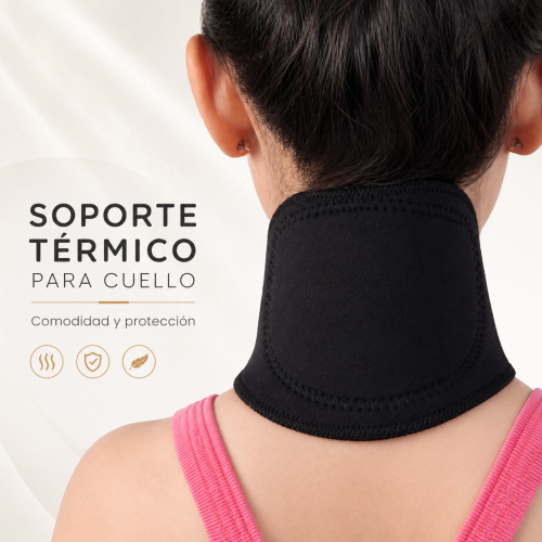 Collar terapéutico para cuello con efecto calor – Faja magnética de soporte cervical – Alivio de dolor y tensión muscular – Venta por mayoreo W-GAM8099 Collar terapéutico para cuello con efecto calor – Faja magnética de soporte cervical – Alivio de dolor y tensión muscular – Venta por mayoreo W-GAM8099