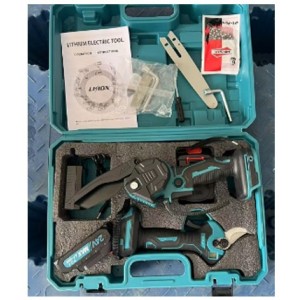 Tijeras eléctricas inalámbricas 24V ideales para poda de ramas, jardinería, agricultura y mantenimiento de áreas verdes- Por Mayore  WQL-40