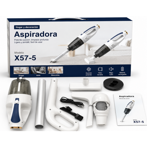 Aspiradora Multifuncional de Mano- Compacta y Potente para Hogar, Auto y Mascotas- Por mayoreo Aspiradora Multifuncional de Mano- Compacta y Potente para Hogar, Auto y Mascotas- Por mayoreo