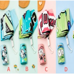 Paraguas automático con recubrimiento interior negro anti-UV, ideal para protegerse del sol y la lluvia durante el uso diario- Por mayoreo