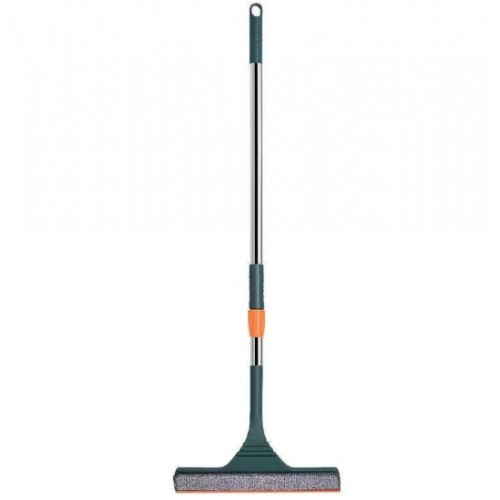 Limpiavidrios multifuncional con mango extensible de hasta 120 cm, ideal para limpiar vidrios, ventanas, puertas de cristal, azulejos y otras superficies lisas- Por Mayoreo  ZE-1319