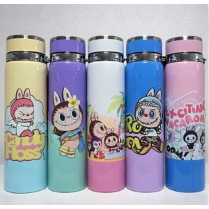 Termo infantil acero inoxidable estampado cartoon diferentes diseños de 1000ml- Por Mayoreo  ZH-1025