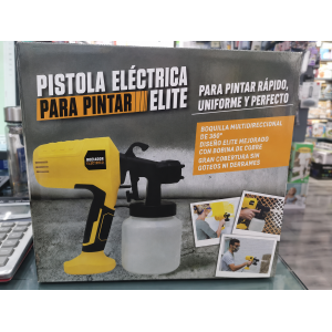 Pistola de Pintura Eléctrica para Trabajos Rápidos, Limpios y Parejos - Por mayoreo 