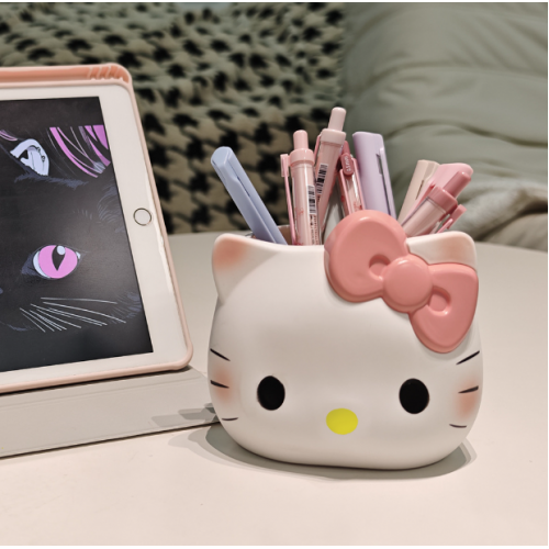 Organizador de escritorio diseño gatito para plumas, lápices, brochas y accesorios pequeños. Por mayoreo Organizador de escritorio diseño gatito para plumas, lápices, brochas y accesorios pequeños. Por mayoreo