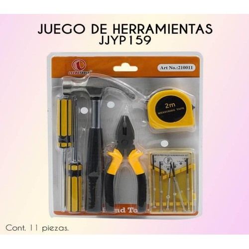 Juego de herramientas de 11pzs JJYP159