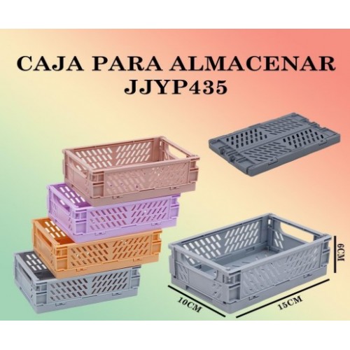 Mini Caja de almacenamiento plegable de 15*10*6cm Mínimo:1.5cm JJYP435 