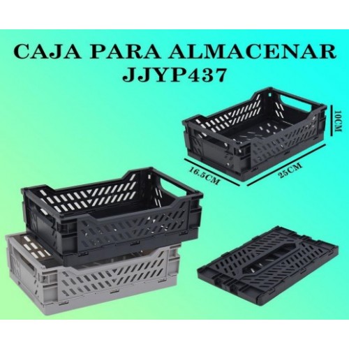 Caja de almacenamiento plegable de 25.5*16.5*10.5cm JJYP437