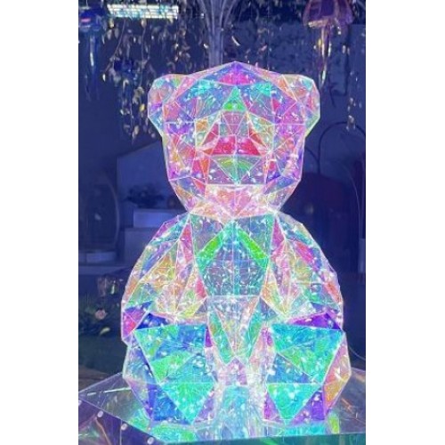 Lámpara 3D Oso, LUZ GRB con 300 leds,LUZ Resplandor de sinfonía,PARA  Regalos,DE,30*32*42CM,de USB LED741