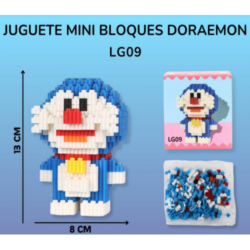 Mini Bloques De Construccion Juguetes Armables DORAEMON LG09