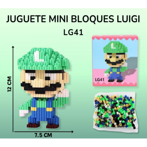 Mini Bloques De Construccion Juguetes Armables LUIGI LG41