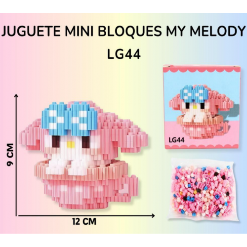  Mini Bloques De Construccion Juguetes Armables MY MELODY LG44