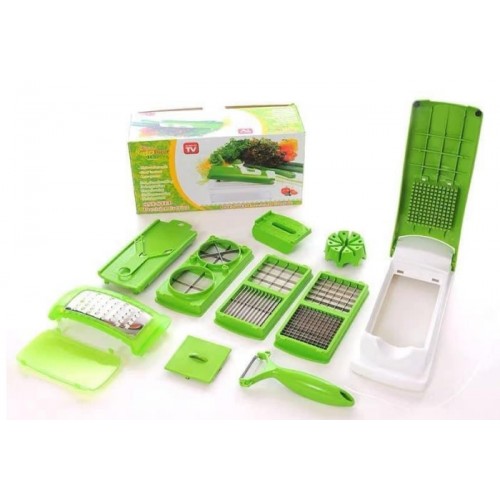 Cortador de verduras con set de 12pzs LU0032