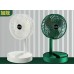 Ventilador grande plegable de escritorio con luces LU8779