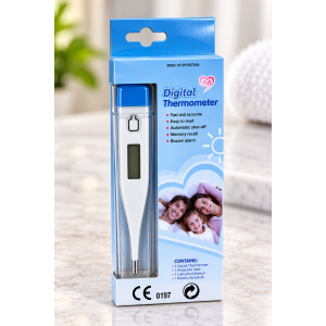 Termómetro para medir la temperatura. Disponible por mayoreo para complementar tu catálogo de productos.