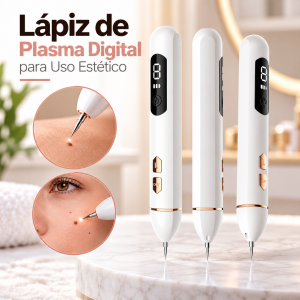 Compra lápiz de plasma digital por mayoreo. Dispositivo estético con pantalla digital, punta metálica fina y controles integrados. Diseño compacto y práctico.