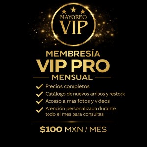 Membresía VIP PRO Mensual