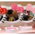 Compra el espejo de mesa Hello Kitty con luz LED, perfecto para maquillaje y decoración venta al por mayor MMKT 01
