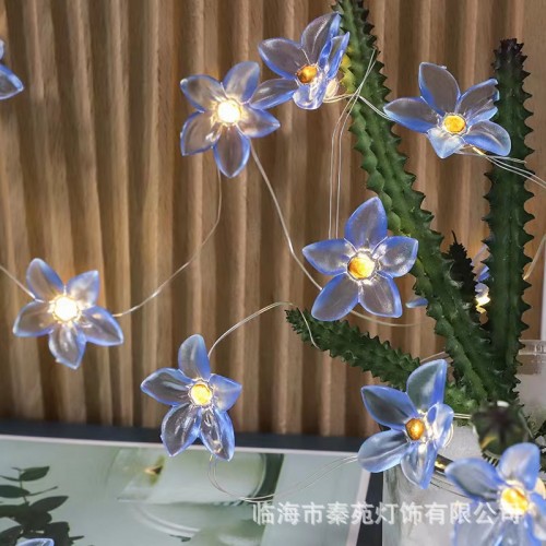 Luz led de tira con diseño de flor con función flash y música SDD1144