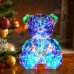 Oso 40cm de peluche con luz holográfica LED en caja de regalo SDD1146