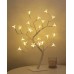 Luz decorativa de noche de cerezo blanco de 45cm con 24 leds de usb SDD193