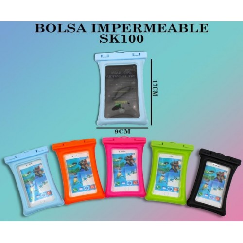 Bolsa impermeable para celular de varios colores SK100