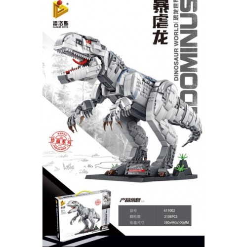 Bloques de construcción dinosaurio Indominus Rex de 2108pzs TOY838