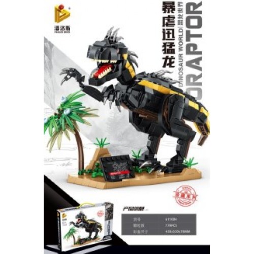 Bloques de construcción dinosaurio indoraptor de 779 pzs TOY840